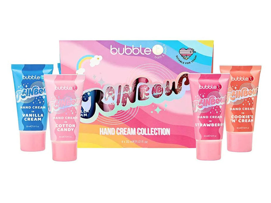 Achat Coffret Crèmes pour les Mains Arc-en-ciel (4 x 30 ml)- Bubble T