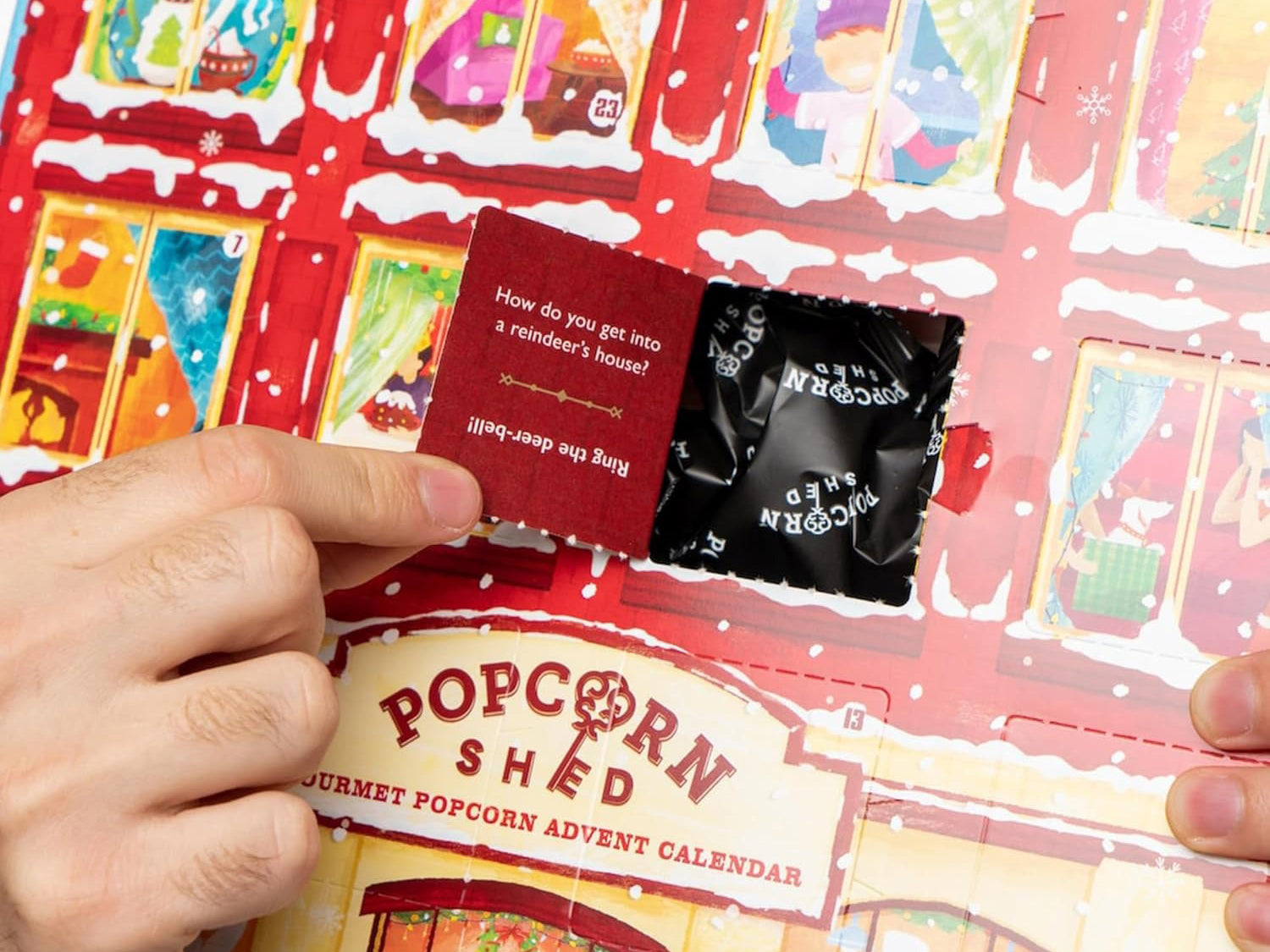 Achat Calendrier de l'Avent de Noël Gourmet Popcorn 2025 - Popcorn Shed