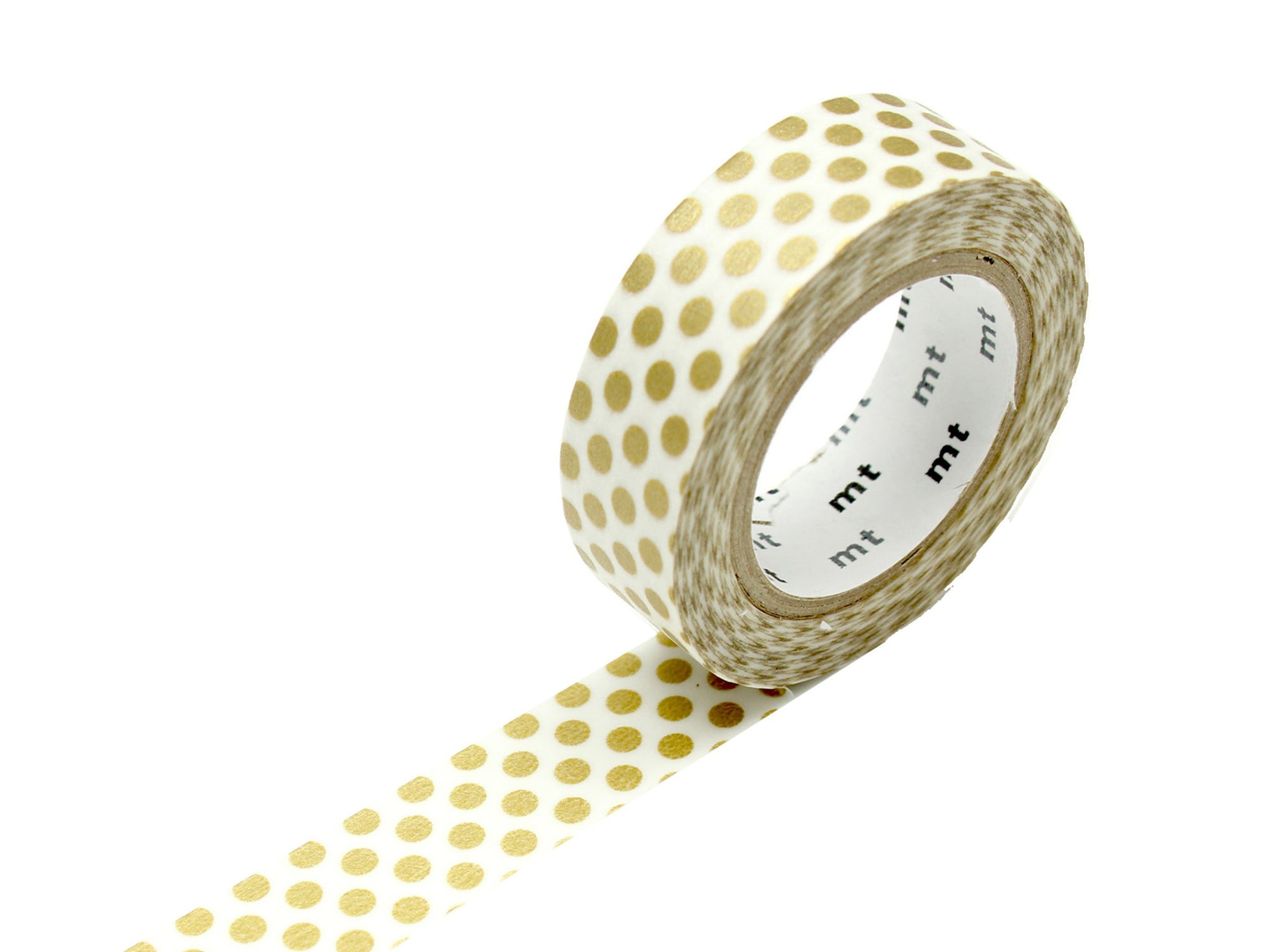 Achat Masking tape washi motif - Pois dorés