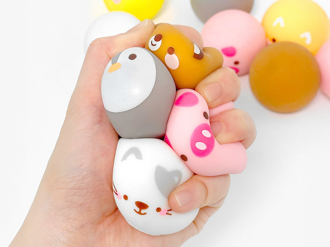 achat Figurine squishy mochi animal surprise
