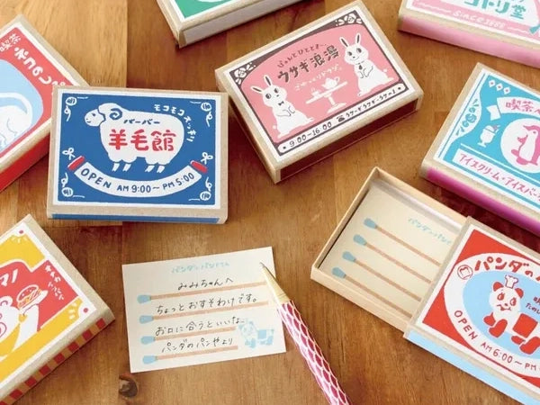 achat Bloc-notes Panda japonais boite d'allumettes -  Furukawa Shiko