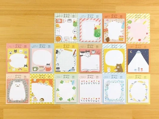 achat Notes adhésives japonaises - Tulipes - Watashi-Biyori
