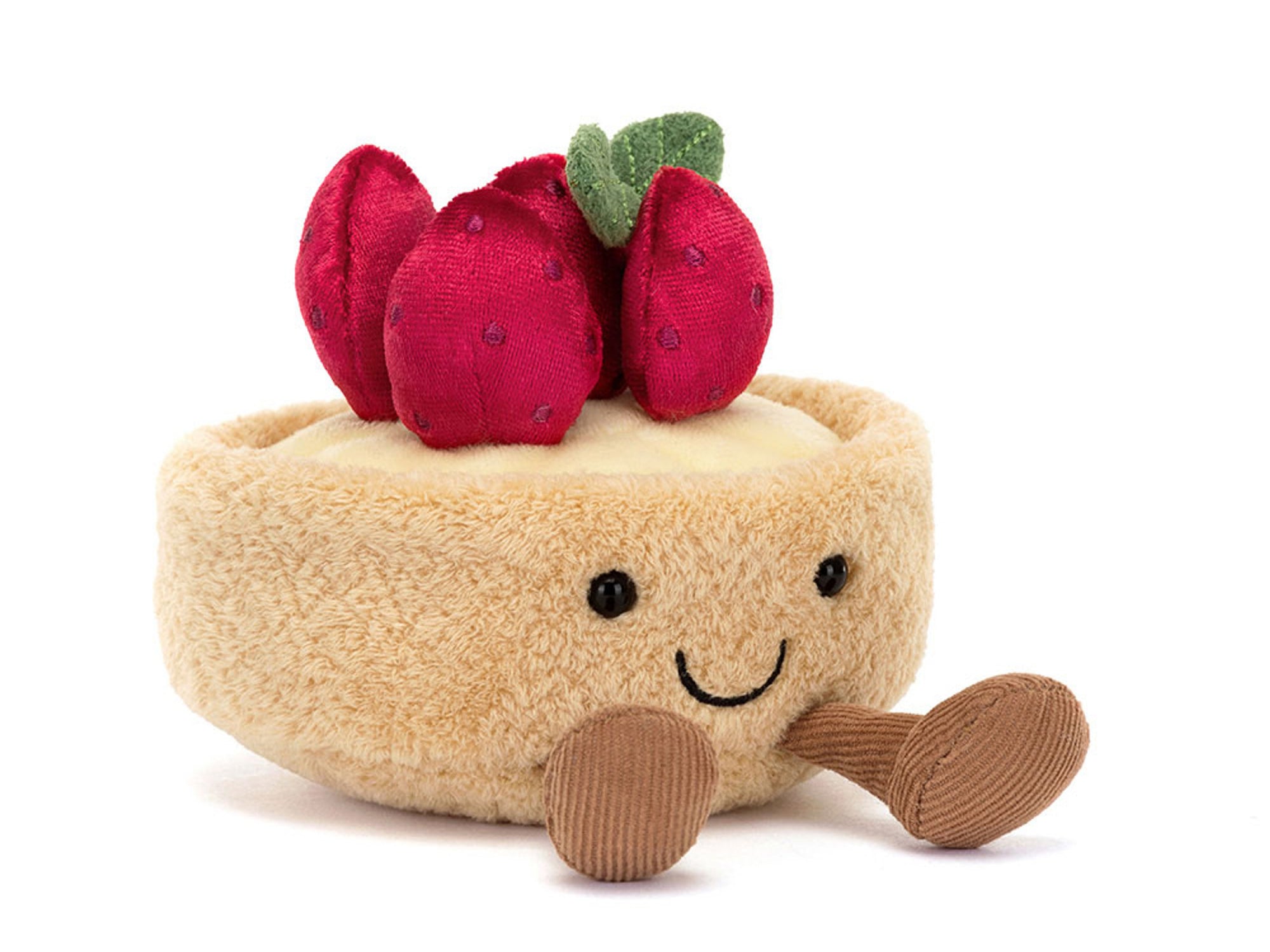 Achat Peluche Amuseables Tarte aux Fraises  - Jellycat
