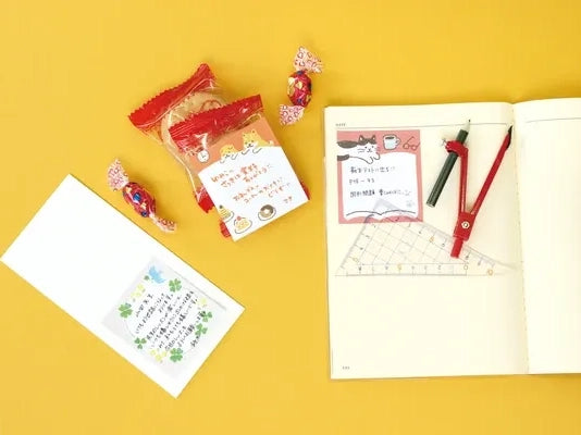 achat Notes adhésives japonaises - Tulipes - Watashi-Biyori