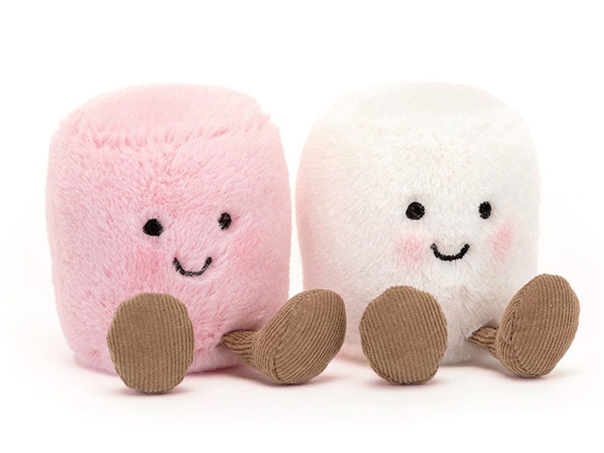 Achat Peluche Amuseables Guimauves roses et blanches - Pink and White Marshmallows - Jellycat