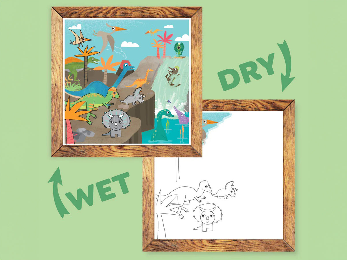 achat Kit de peinture à l'eau magique - Dinosaur