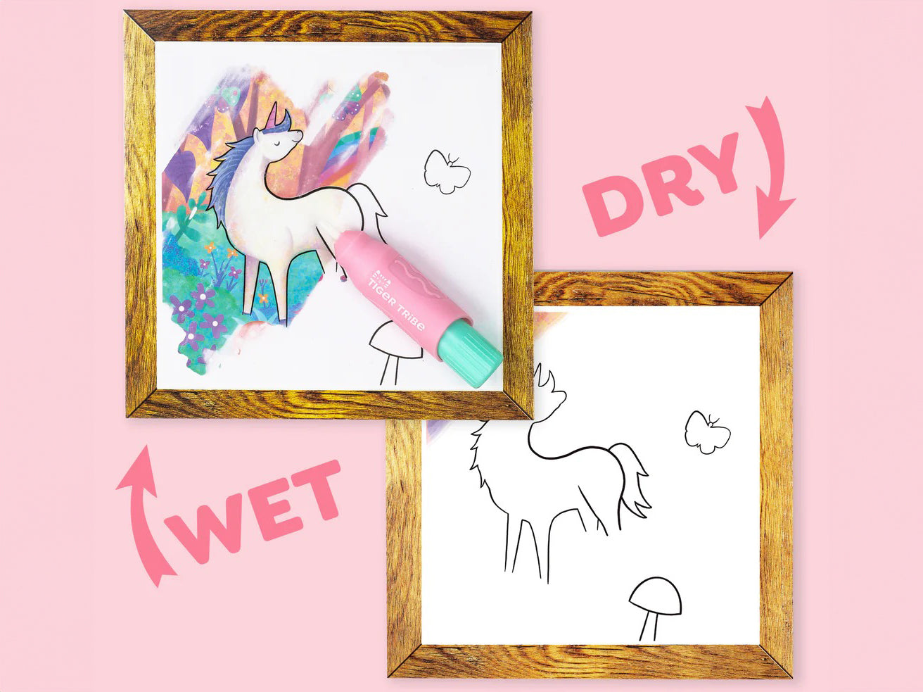 Kit de peinture à l'eau magique - Unicorns Ans Friends