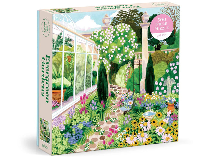 Achat Puzzle Evergreen Gardens - 500 pièces - Galison