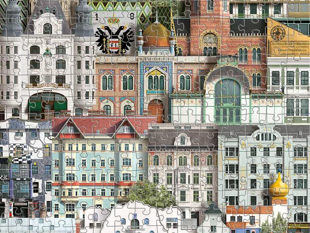 achat Puzzle 1000 pièces - Vienne (Wien) - Martin Schwartz