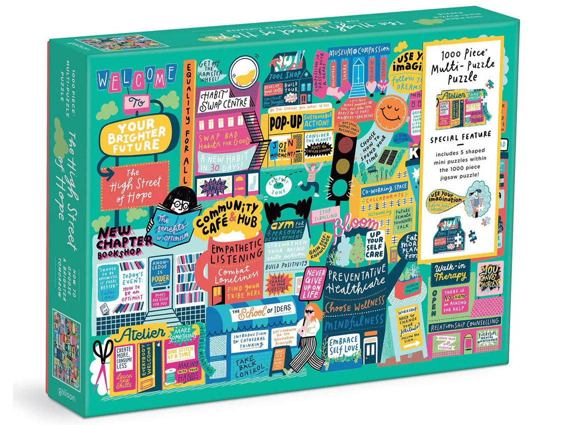 Achat Puzzle The Hight Street of Hope - 1000 pièces - Galison