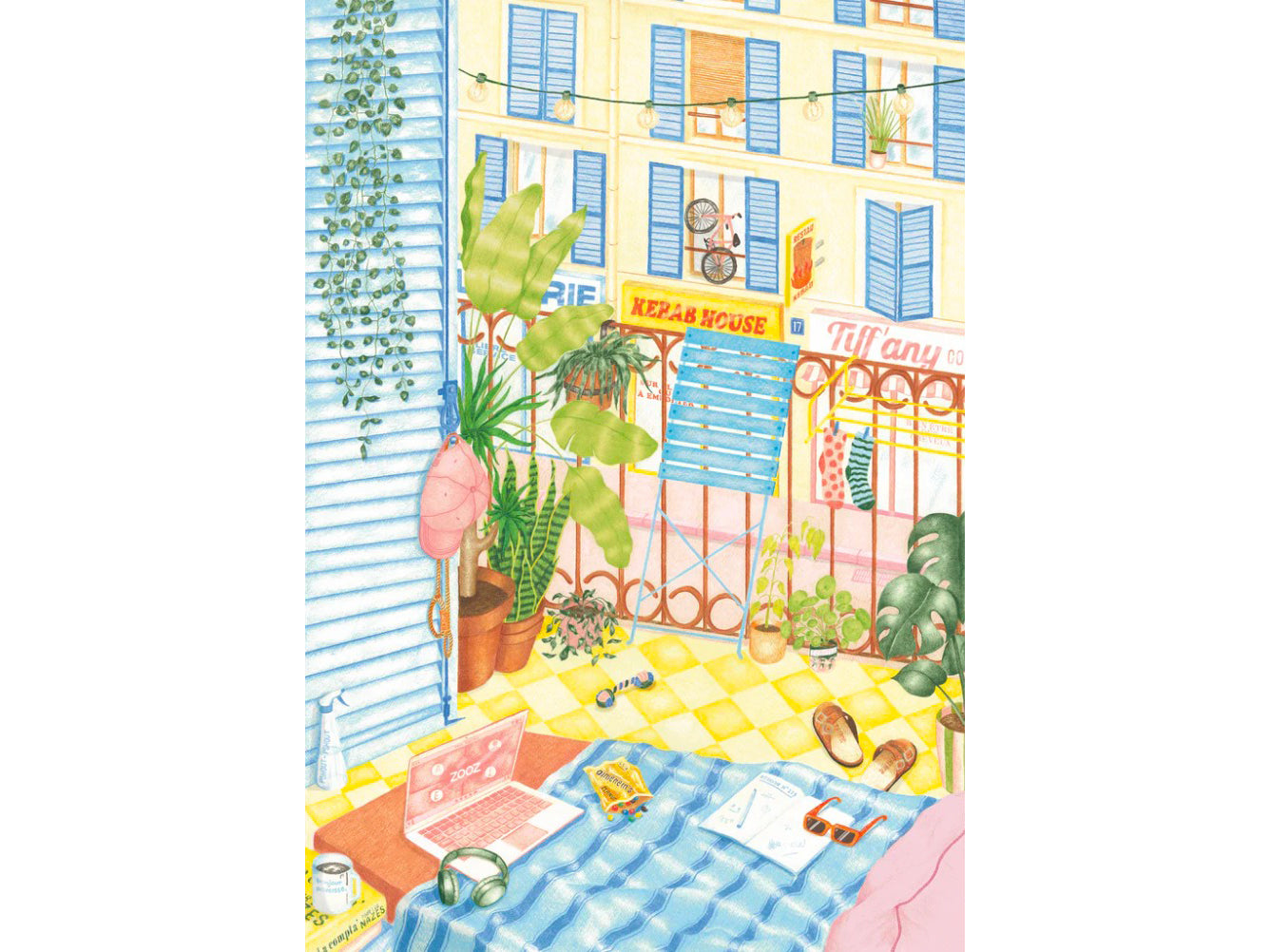 Puzzle La classe verte - 1000 pièces - Jour Férié