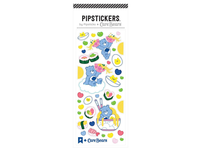 Achat Stickers Bisounours Ramen & Maki (Care Bears Ramen & Rollin') - Pipsticks