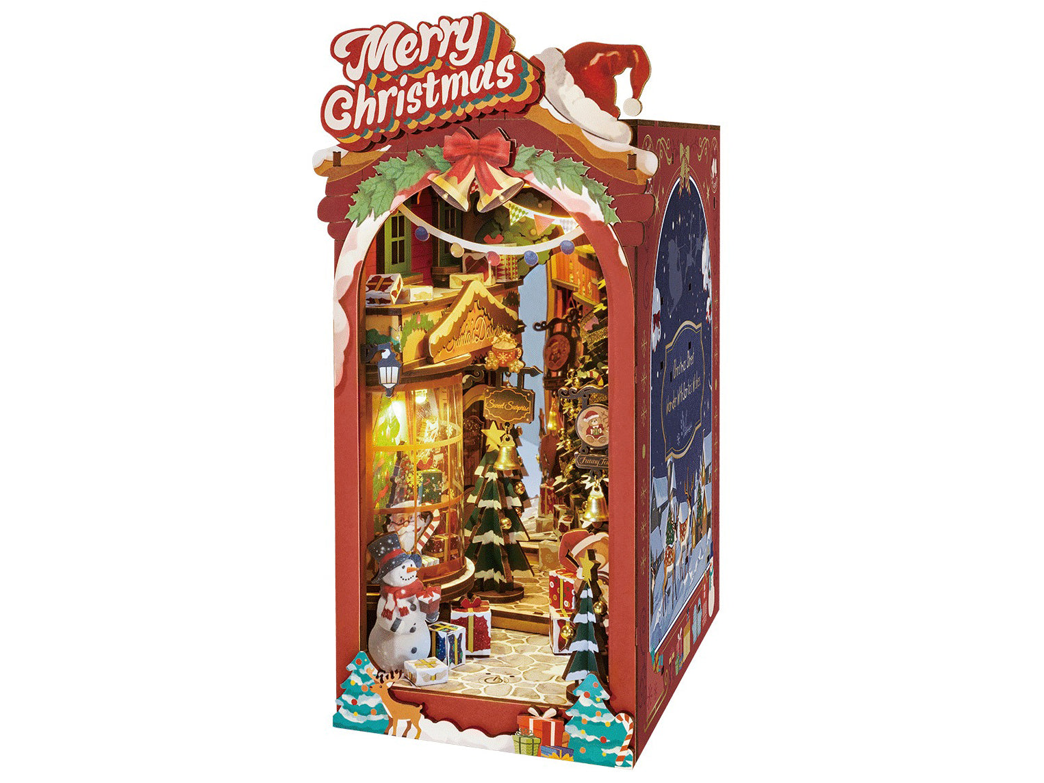 Achat Book Nook - Pièce miniature - Christmas Street - Rolife