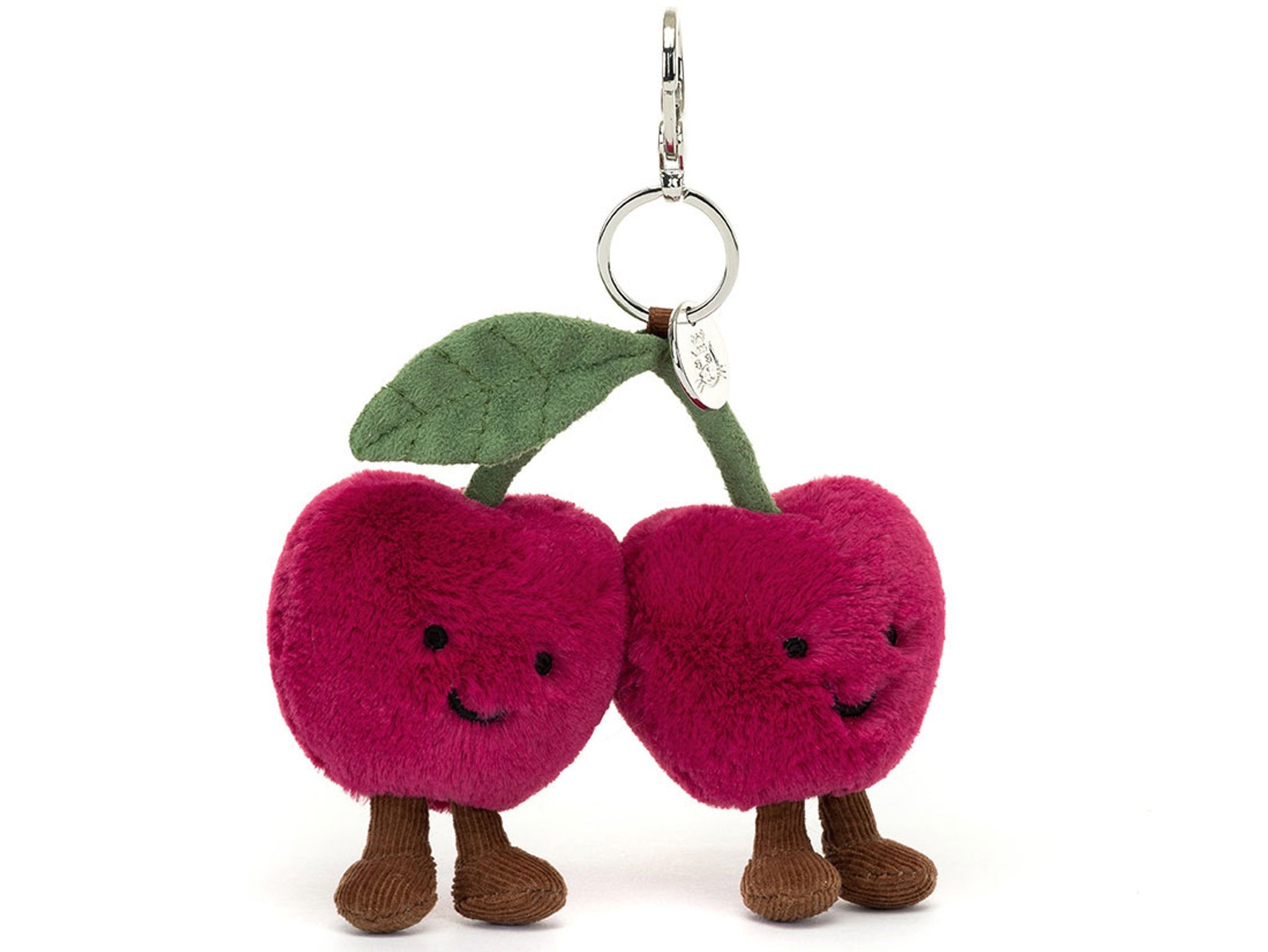 Achat Peluche Amuseables Porte-clés cerises - Cherries Bag Charm - Jellycat
