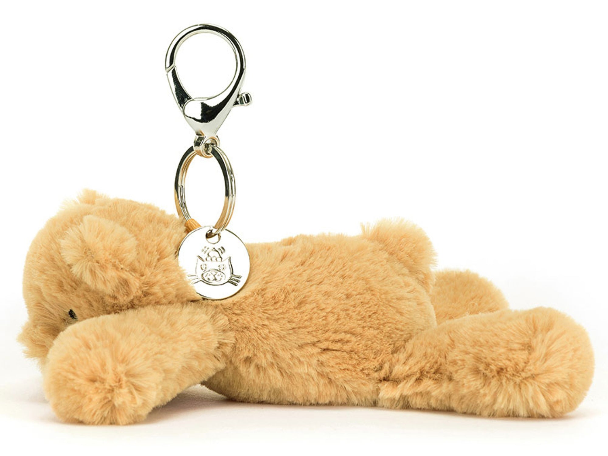 Achat Porte-clés peluche ours - Smudge Bear Bag Charm - Jellycat