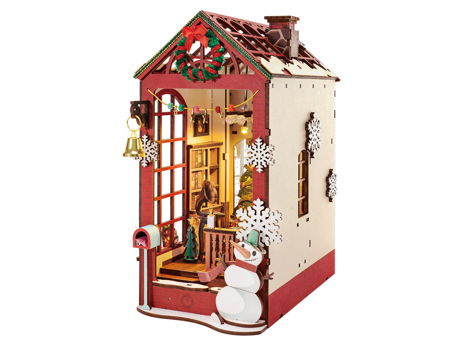 Achat Book Nook - Pièce miniature - Christmas Indoor Scene - Rolife