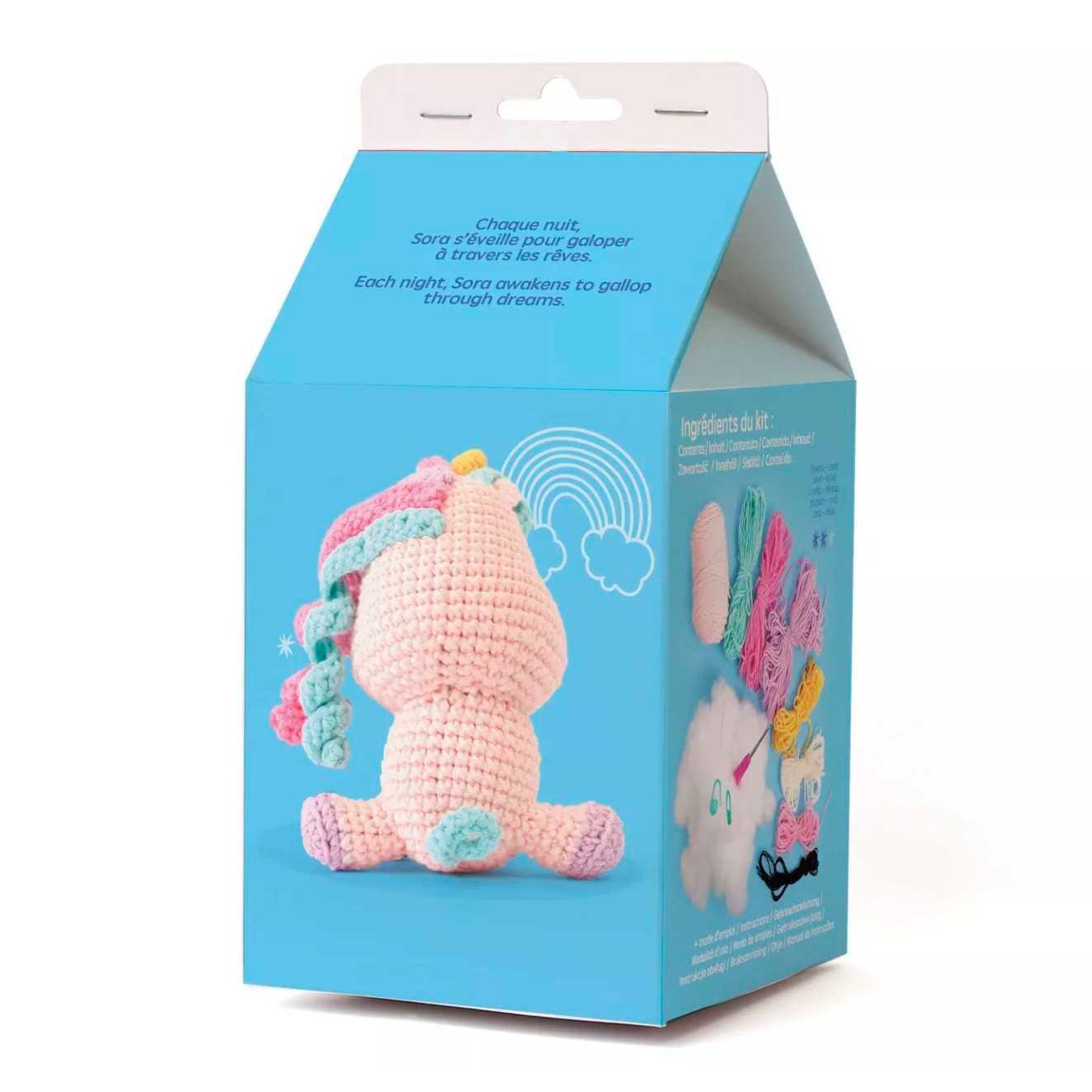 achat Kit Minigurumi Sora la Licorne - Graine Créative