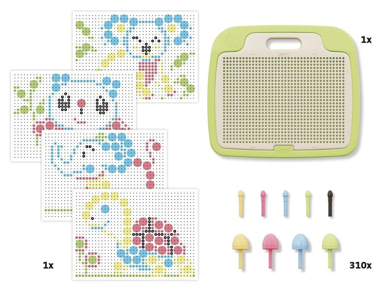 Fanta Color PlayEco+ - Jeu de mosaïque éducatif - Quercetti