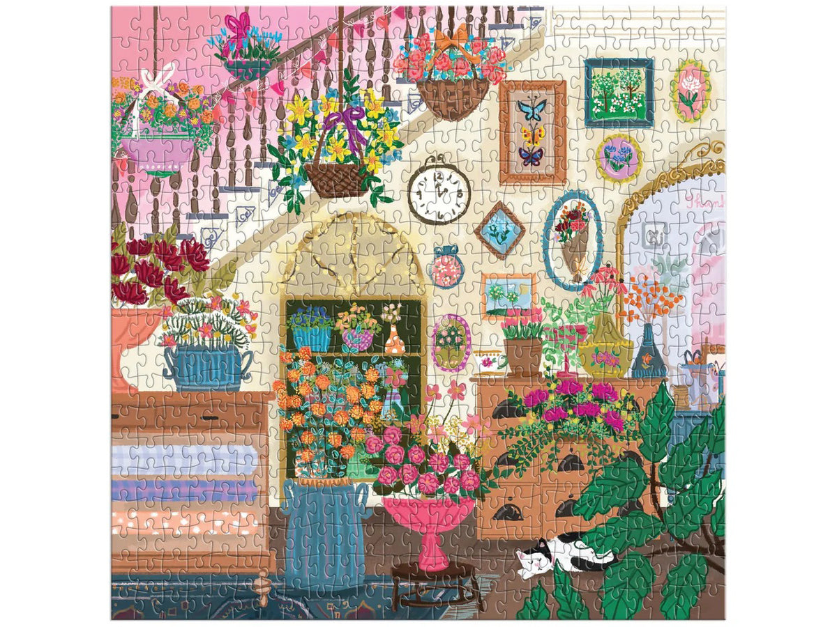 achat Puzzle Flower Shop par Joy Laforme - 500 pièces - Galison