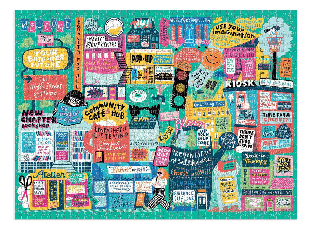 Achat Puzzle The Hight Street of Hope - 1000 pièces - Galison