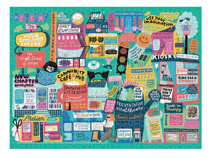 Achat Puzzle The Hight Street of Hope - 1000 pièces - Galison