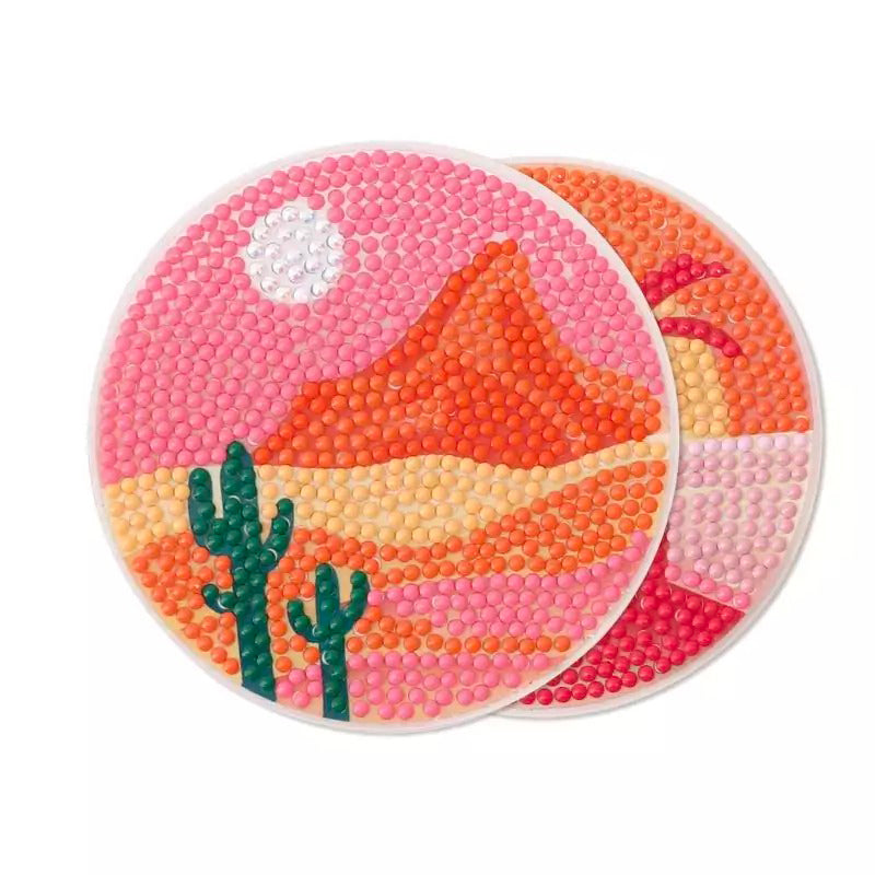 Achat Kit 6 sous-verres à strasser - Graine Créative