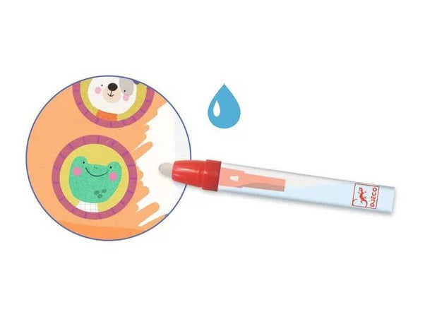 Coloriages magiques En route - Djeco