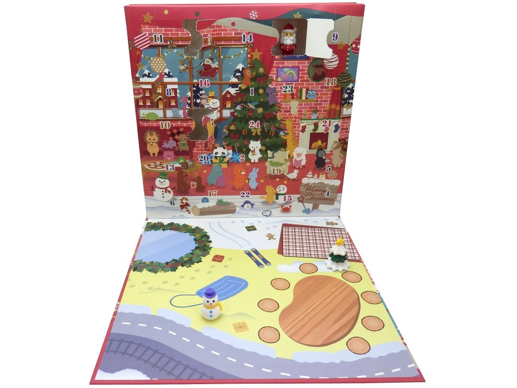 Achat Calendrier de l'Avent - 26 gommes figurines - Iwako (Made in Japan)