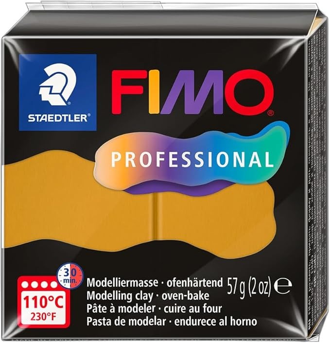 Achat Pâte Fimo Pro Ocre pâte polymère 57g - 8040-17