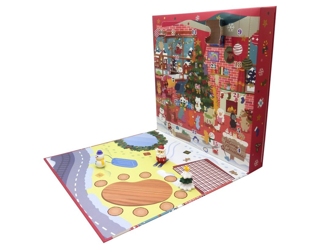 achat Calendrier de l'Avent - 26 gommes figurines - Iwako (Made in Japan)