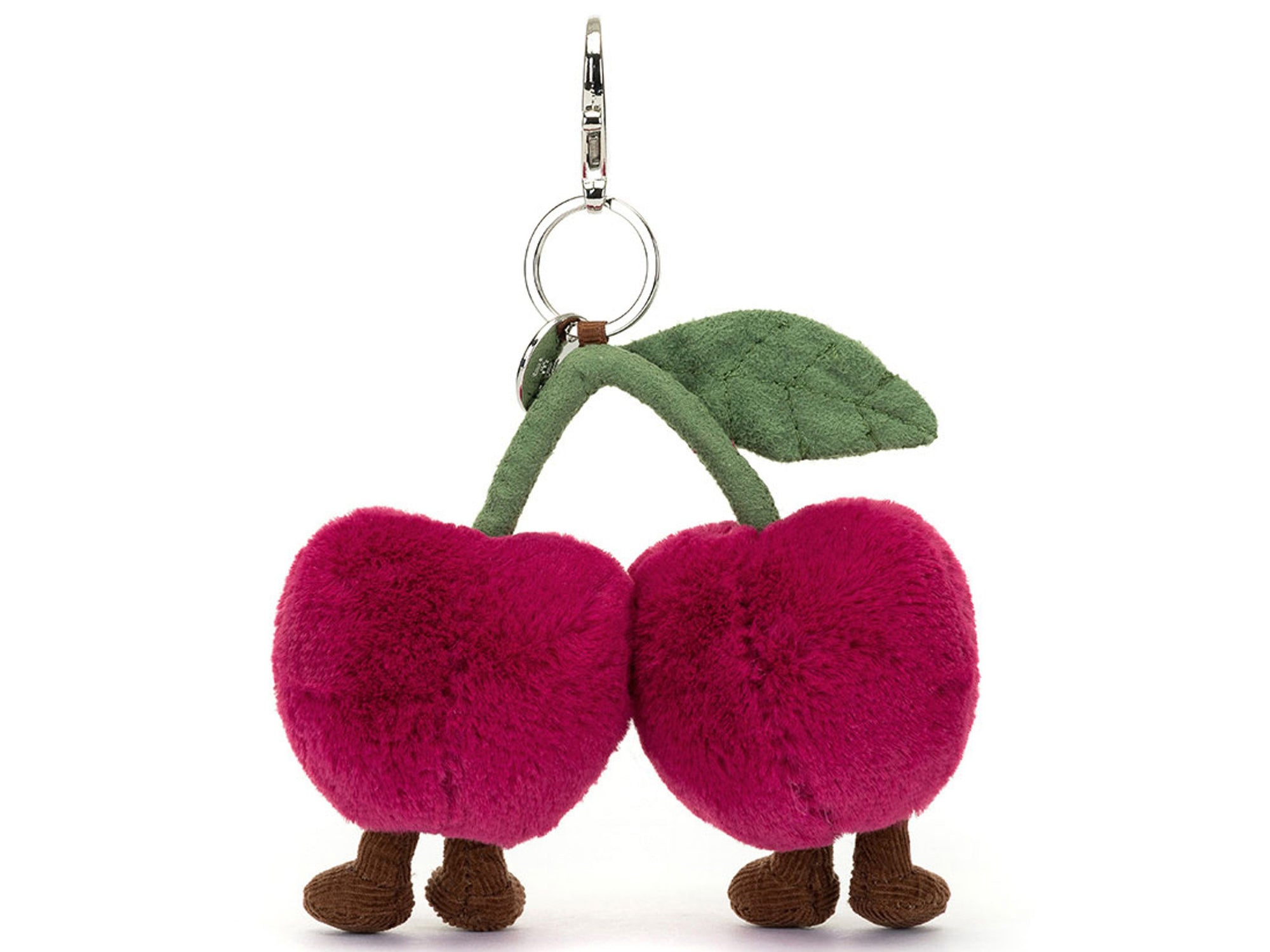 Peluche Amuseables Porte-clés cerises - Cherries Bag Charm - Jellycat