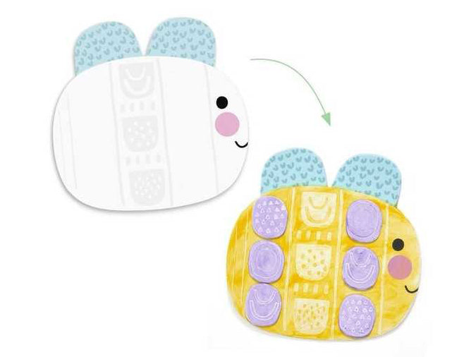 Peinture à doigts magique - Petites formes - Djeco