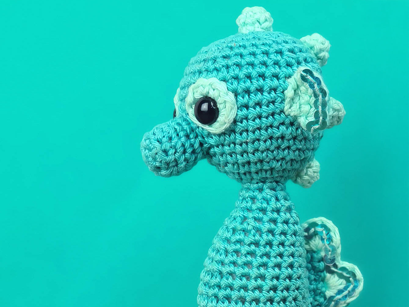 Kit crochet DIY - Hippocampe - Hardicraft