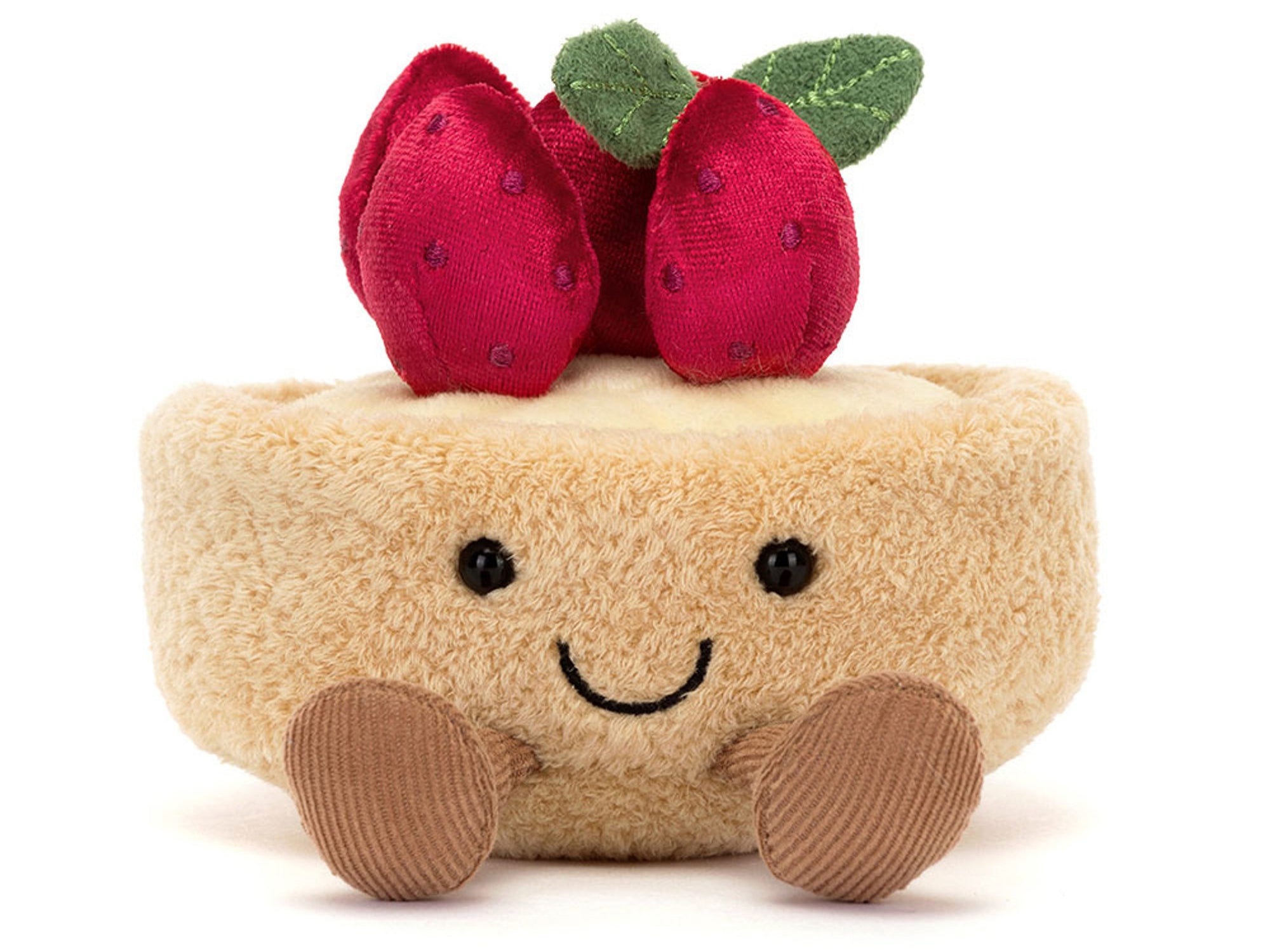 Achat Peluche Amuseables Tarte aux Fraises  - Jellycat