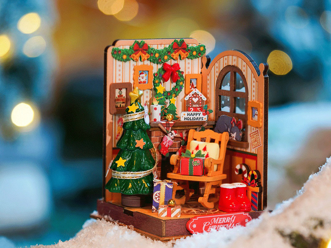 achat Pièce miniature - Cheminée de Noël (Christmas Fireplace) - Rolife
