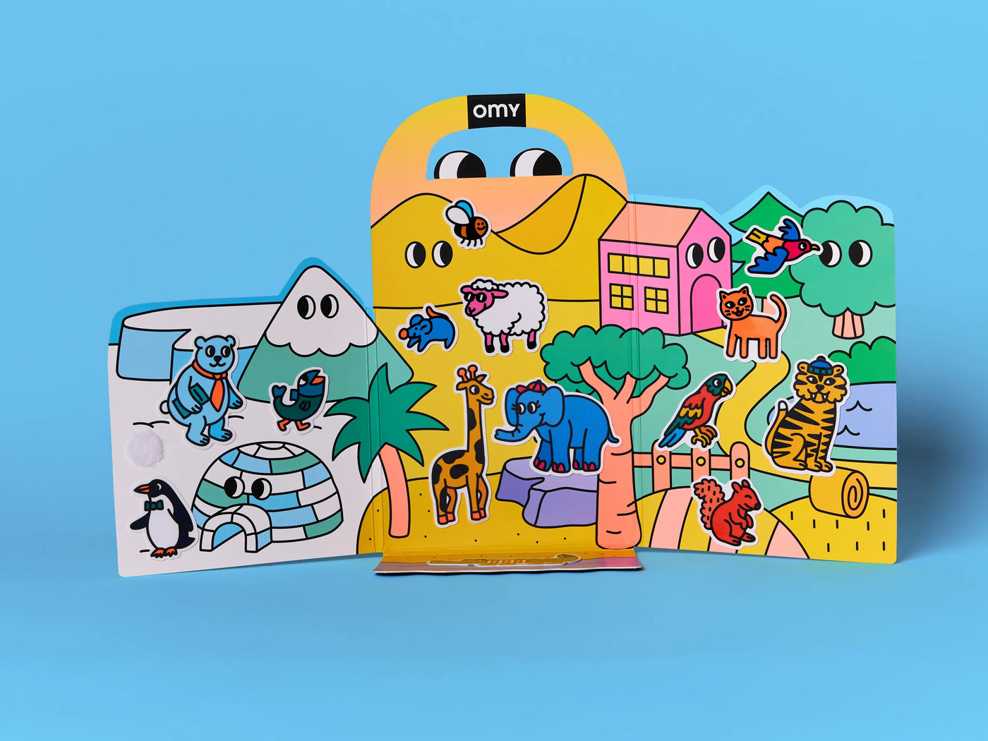 achat Kit de stickers Montessori - Animals - Omy