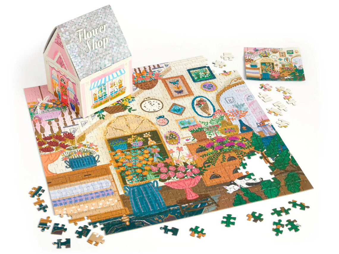achat Puzzle Flower Shop par Joy Laforme - 500 pièces - Galison