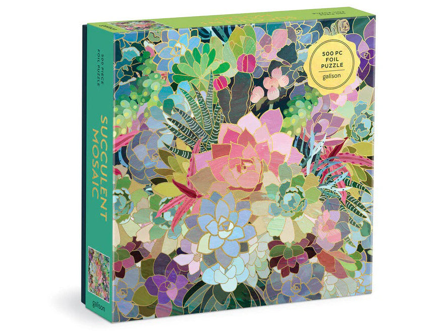 Achat Puzzle Succulent Mosaic - 500 pièces - Galison