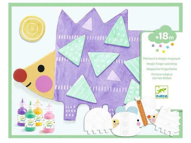 Achat Peinture à doigts magique - Petites formes - Djeco