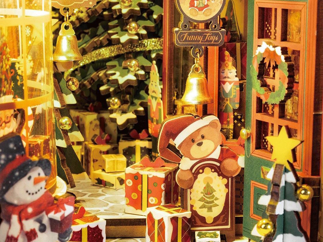 achat Book Nook - Pièce miniature - Christmas Street - Rolife