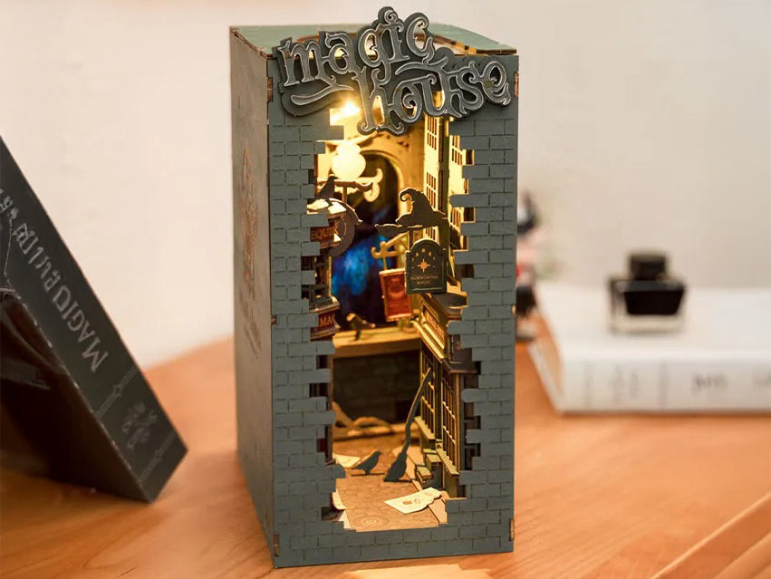 achat Book Nook - Pièce miniature - Magic House - Rolife