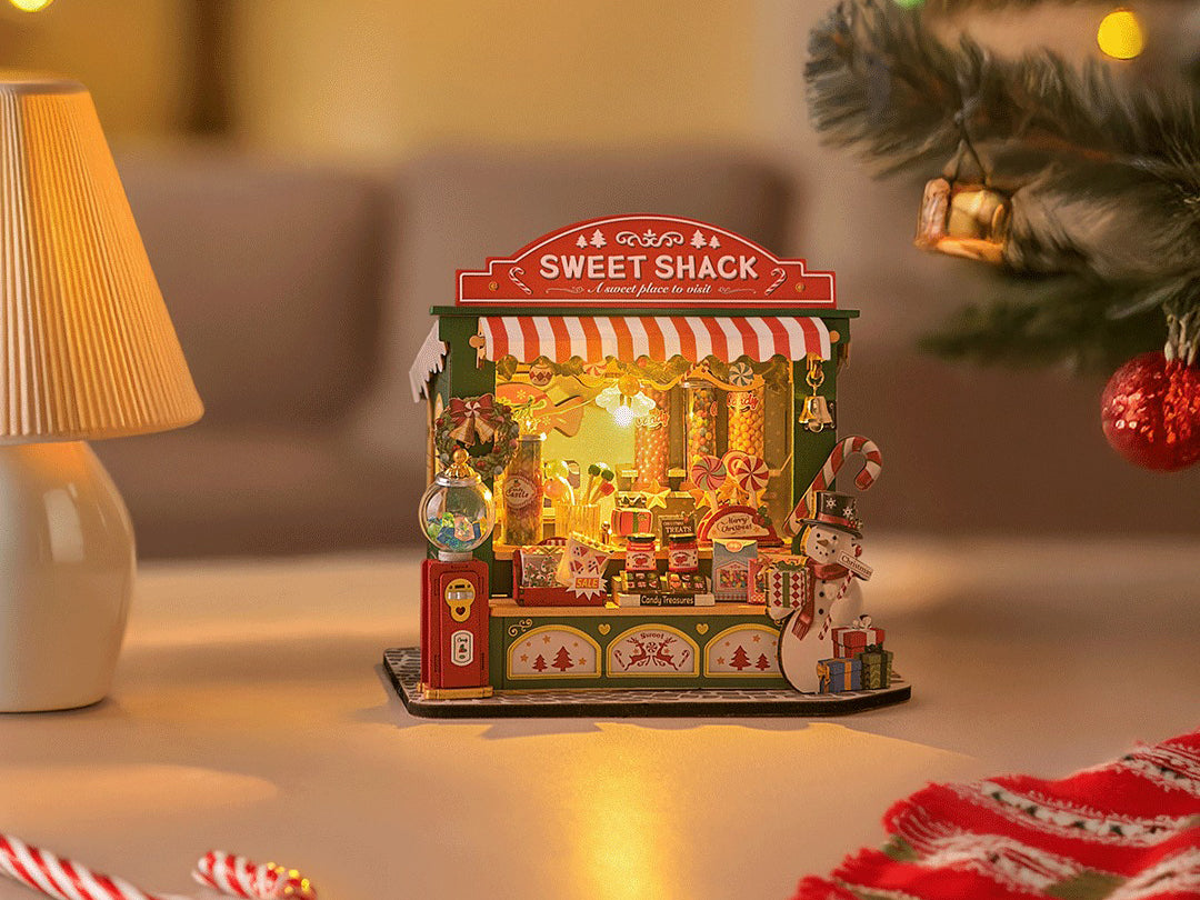 Achat Pièce miniature - Stand de bonbons de Noël (Christmas Candy Stand) - Rolife