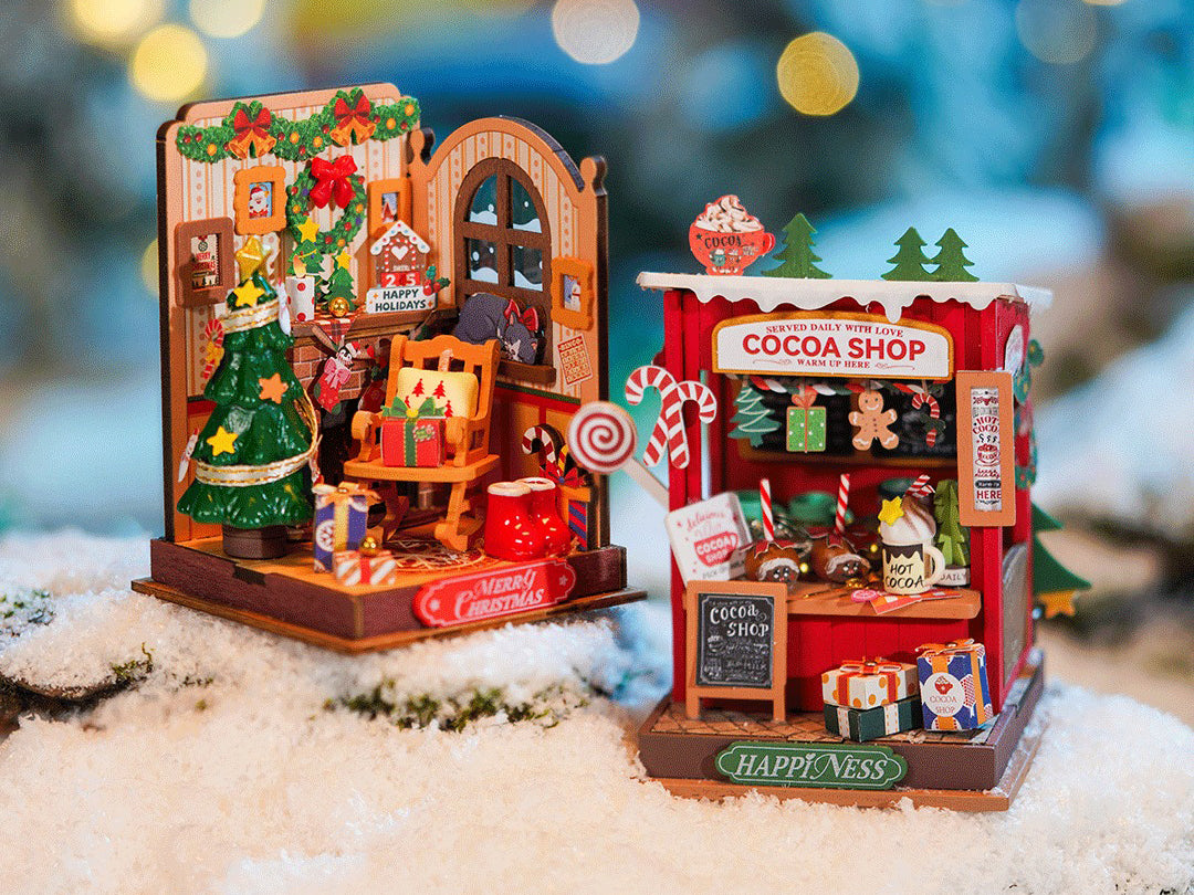 achat Pièce miniature - Cheminée de Noël (Christmas Fireplace) - Rolife