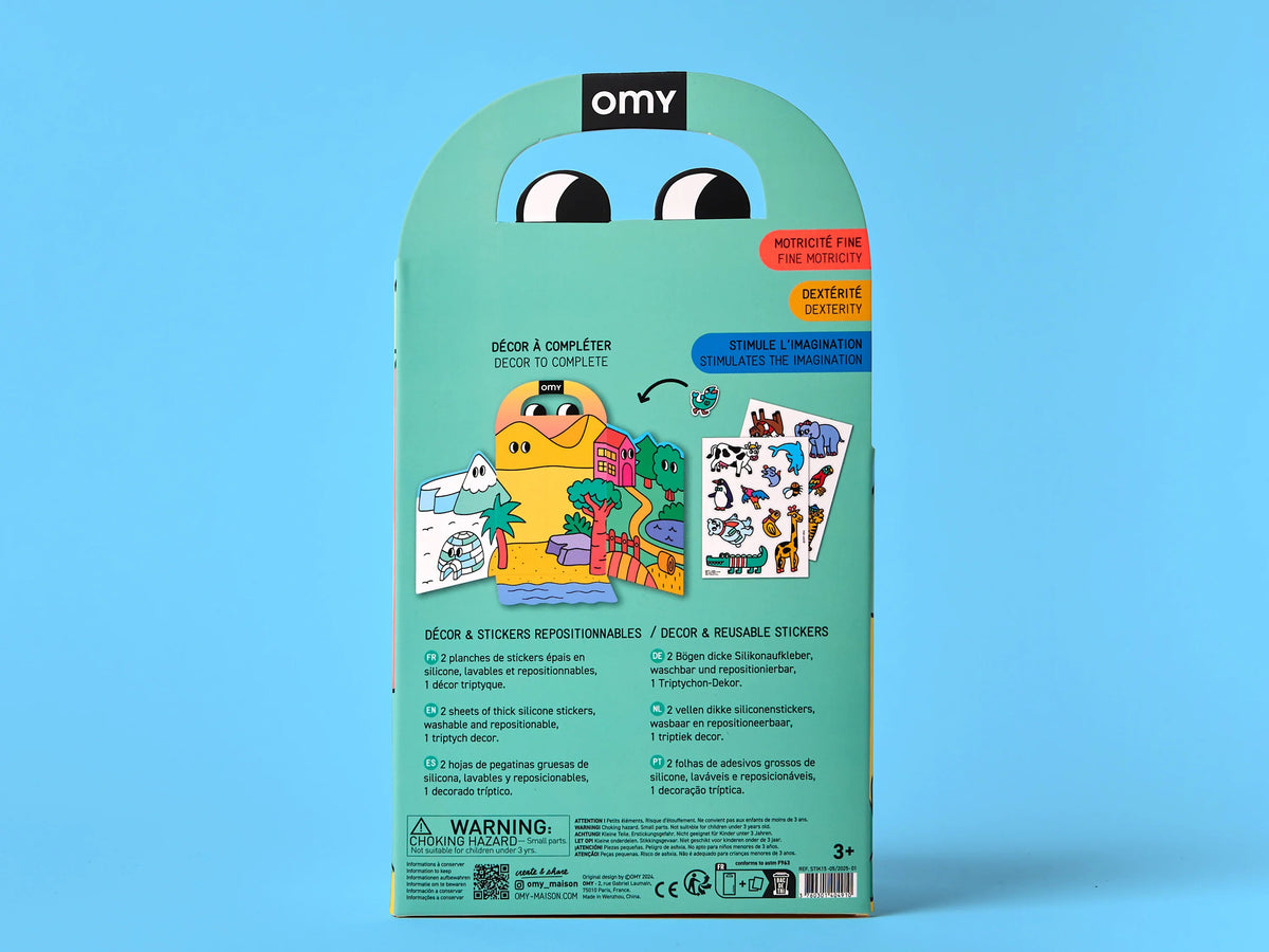 achat Kit de stickers Montessori - Animals - Omy
