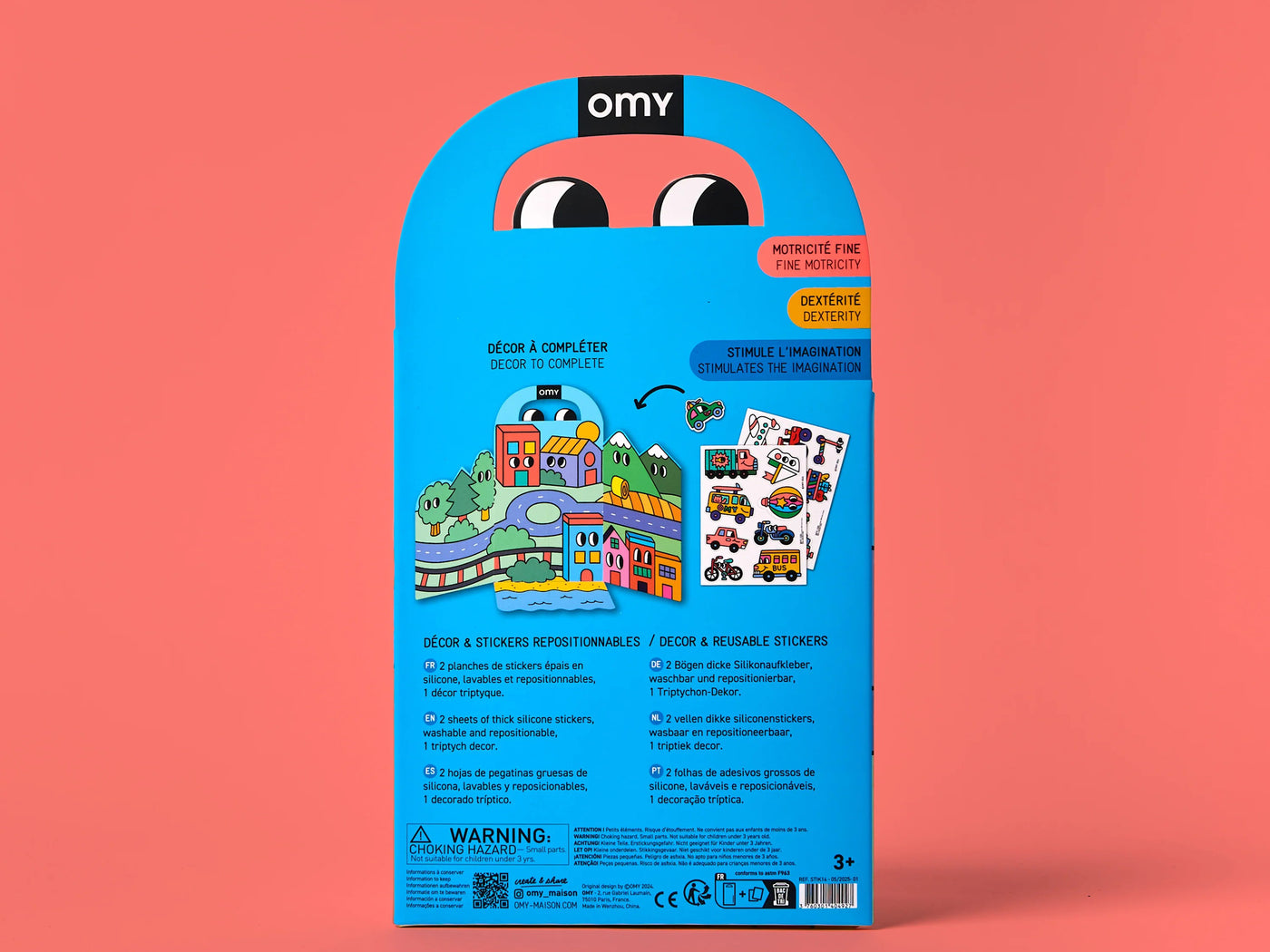 achat Kit de stickers Montessori - Vroom Vroom - Omy