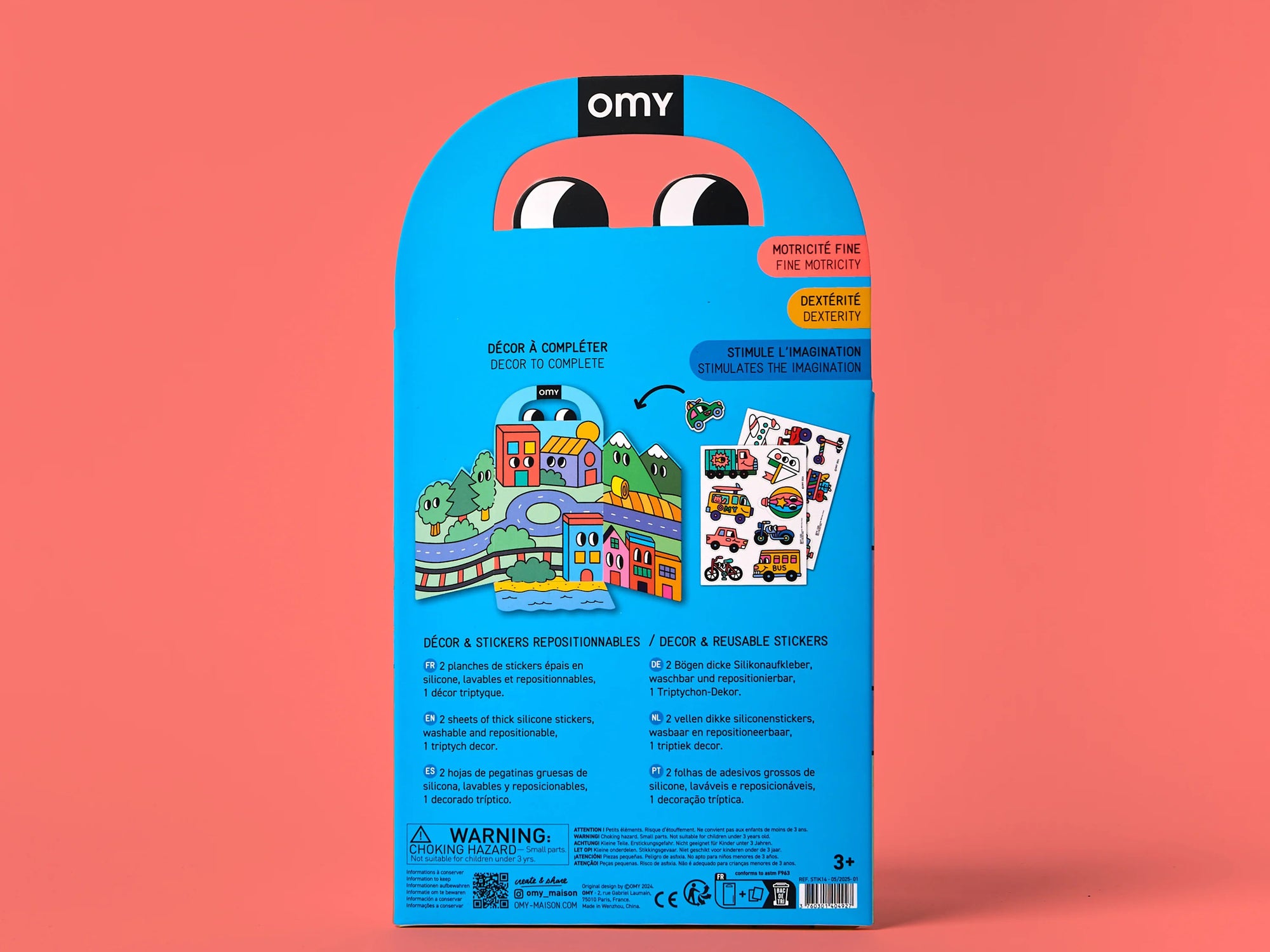 achat Kit de stickers Montessori - Vroom Vroom - Omy