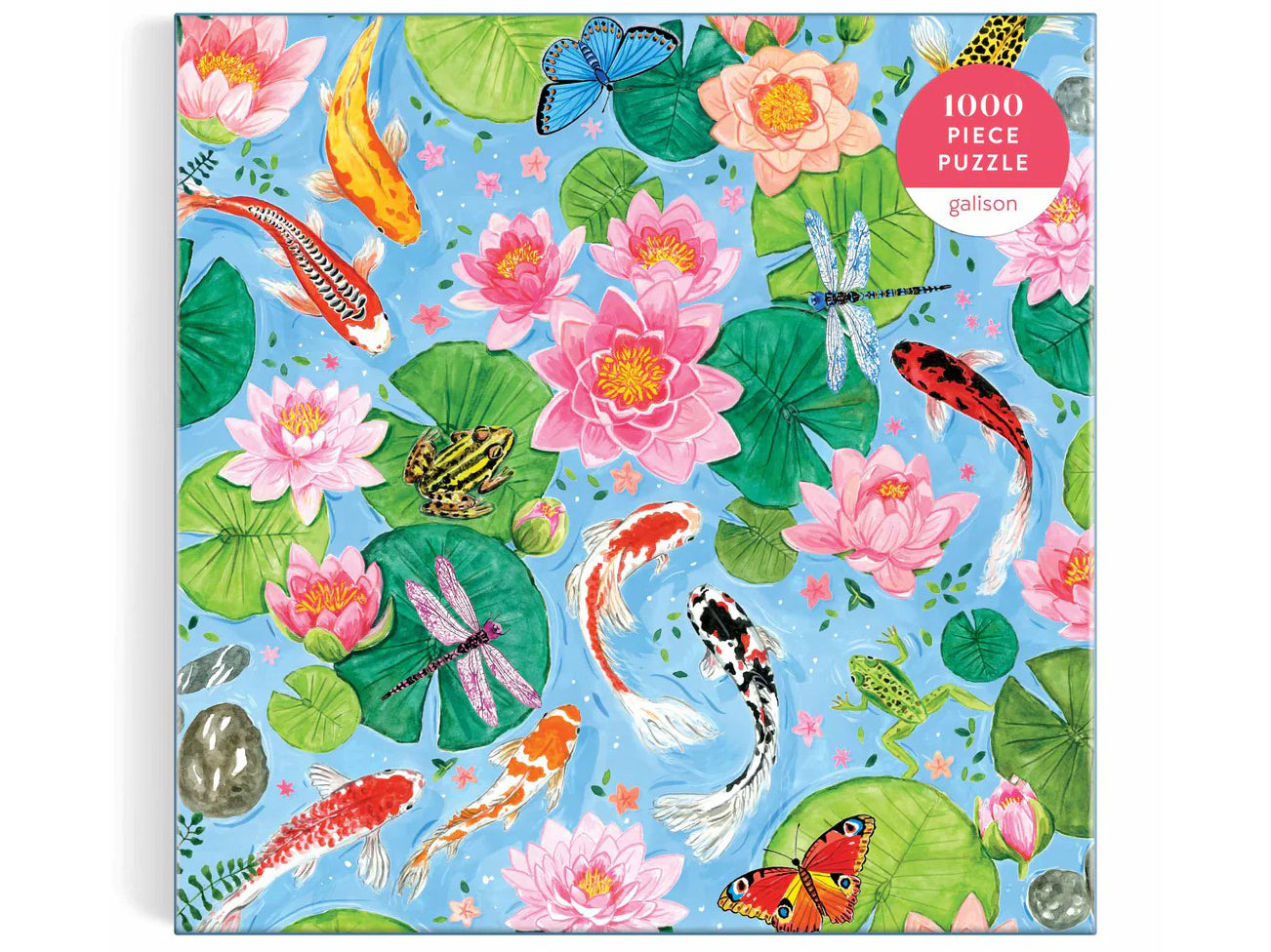 Achat Puzzle By The koi Pond - 1000 pièces - Galison