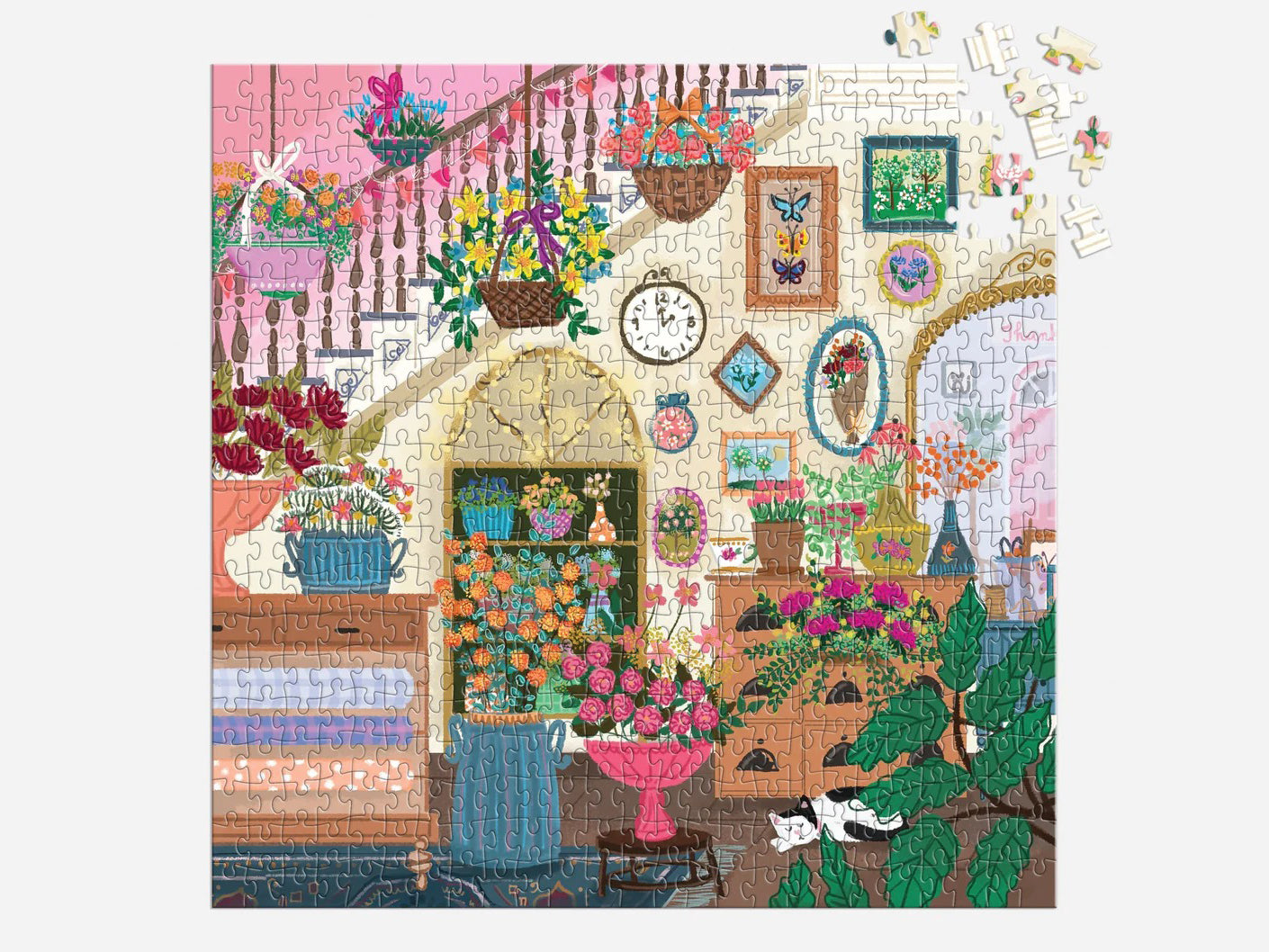 achat Puzzle Flower Shop par Joy Laforme - 500 pièces - Galison