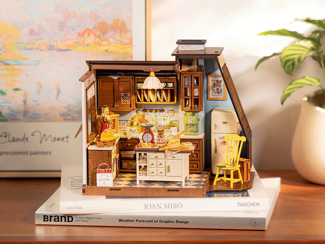 Robotime Rolife – Pièce miniature – Cuisine de pâtisserie Robotime Rolife – Pièce miniature – Cuisine de pâtisserie