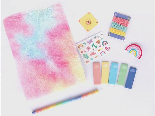 achat Mon coffret de papeterie créative arc-en-ciel - Auzou